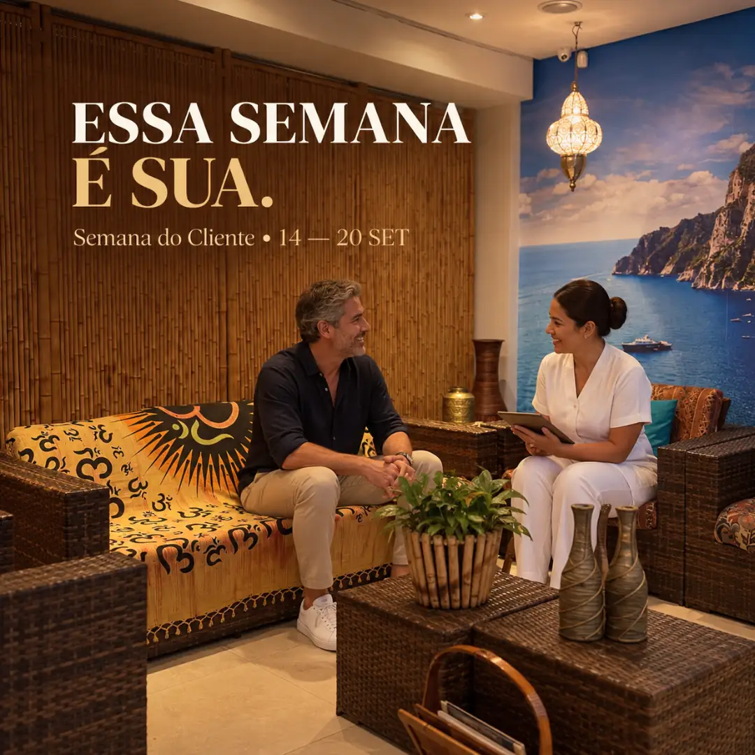 Cliente Espaço Girassol: Esta semana é Sua.