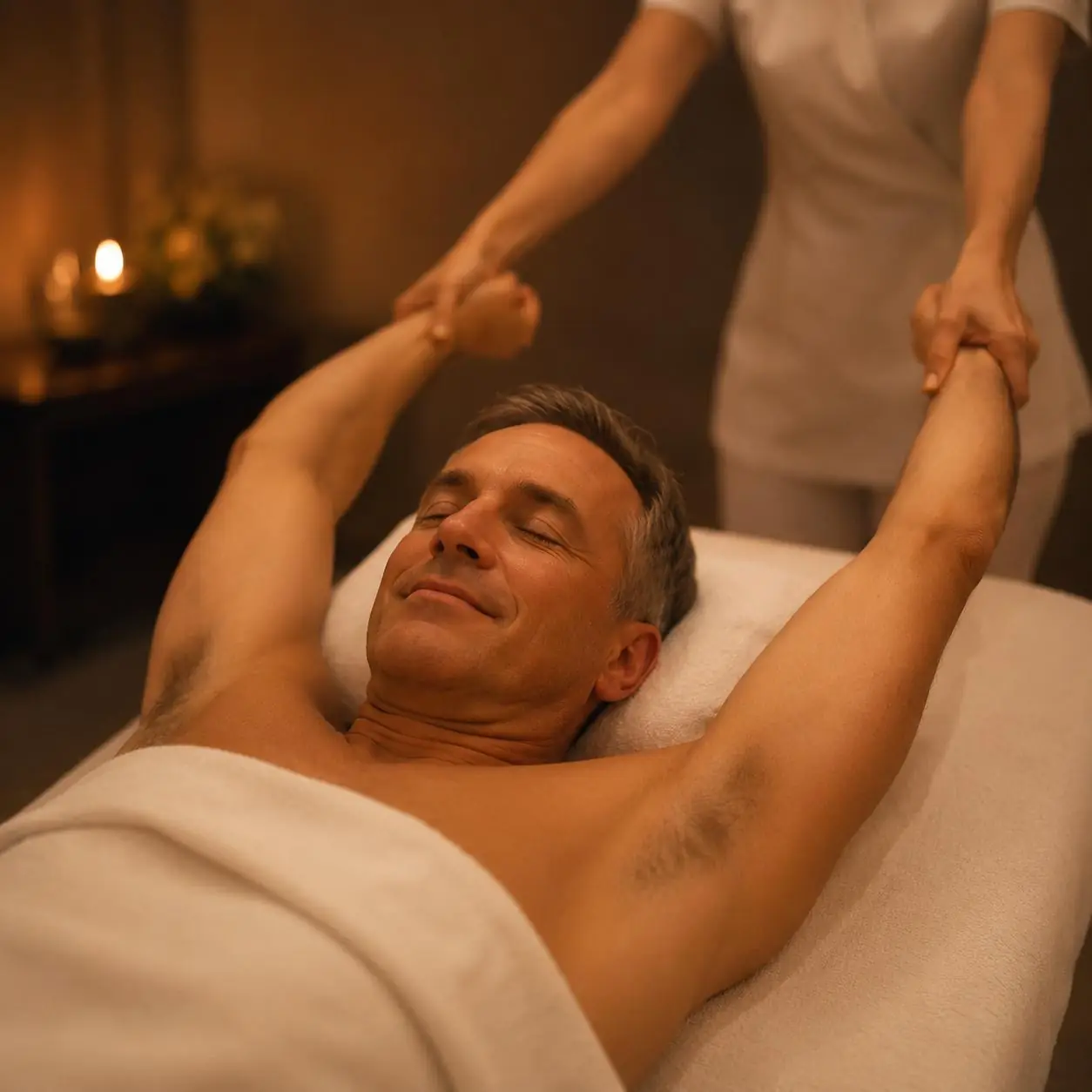 Massagem Ayurvedica + Reflexologia nos Pés  - 1h50 min.