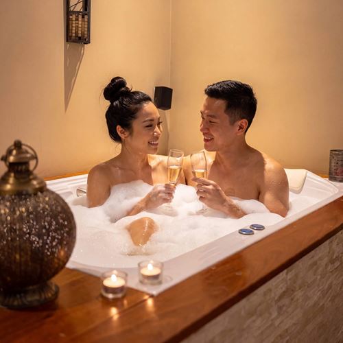 Day Spa Brinde ao Amor Româtico - com banho - 1h50 min.