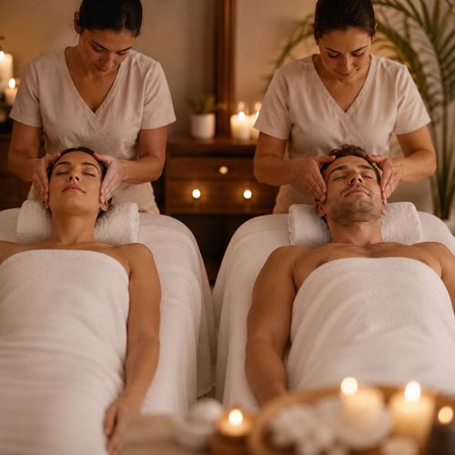 Day Spa Mais Ayurvedico - p/ 2 pessoas - com Banho - 2h20 min.