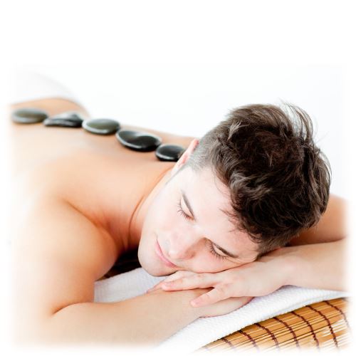 PEDRAS QUENTES - Massagem Terapêutica - 1h30 min.